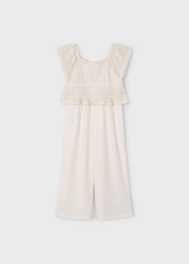 Tiamia Mono Combinado Croché Niña