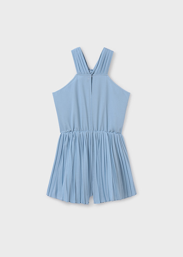 Tiamia Mono Corto Crepe Plisado Chica