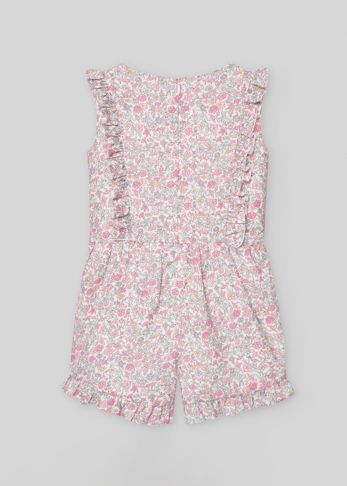 Tiamia Mono Corto Flores Clavel