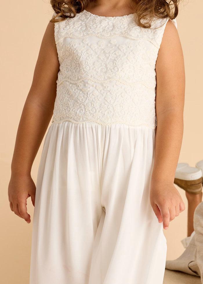 Tiamia Mono Largo Ceremonia Niña