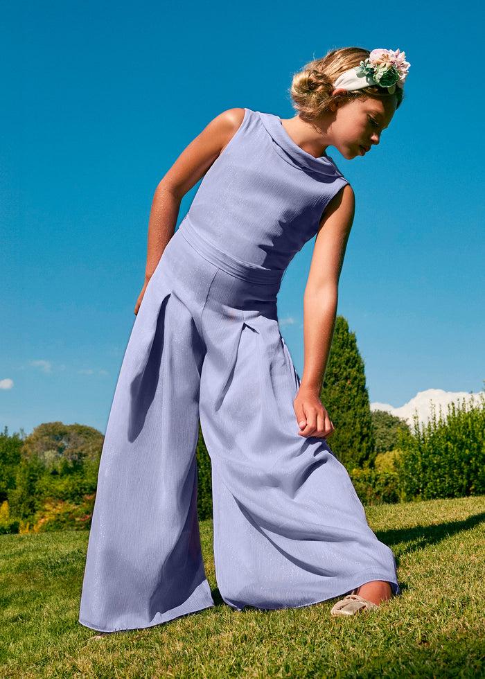 tiamia Mono largo gasa bambula niña