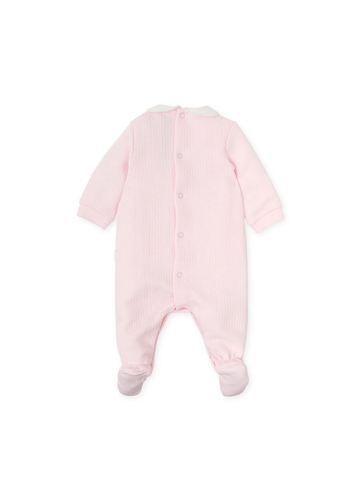 Tiamia Pelele Corazón Rosa Bebé Niña