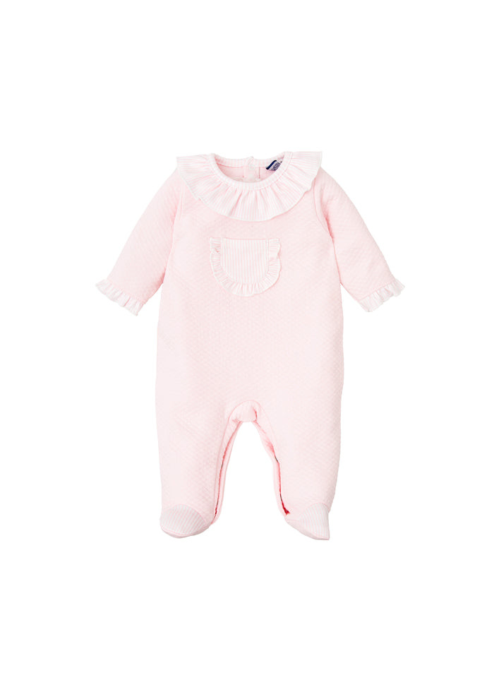 tiamia Pelele enterizo c/volante arce