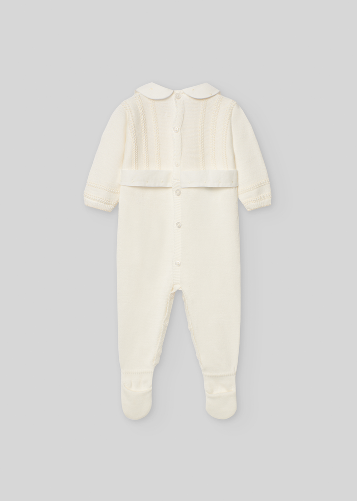 Tiamia Pelele Punto C/pie Paz