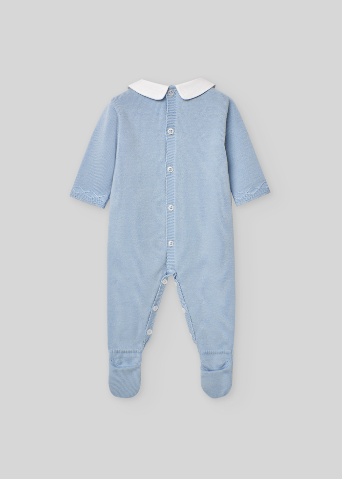 Tiamia Pelele Punto Largo C/cuello "vento"