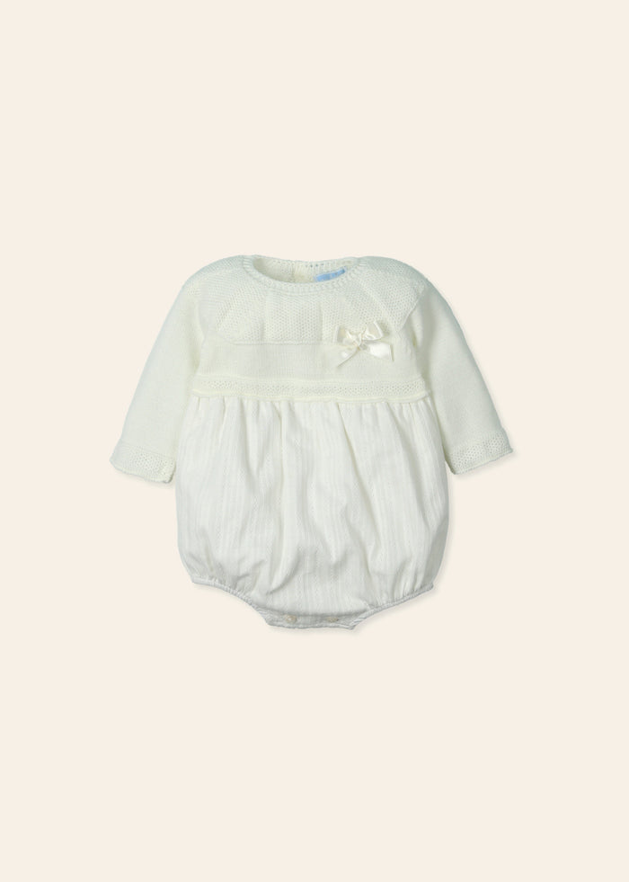 tiamia Pelele punto tejido plumeti "iluminar"