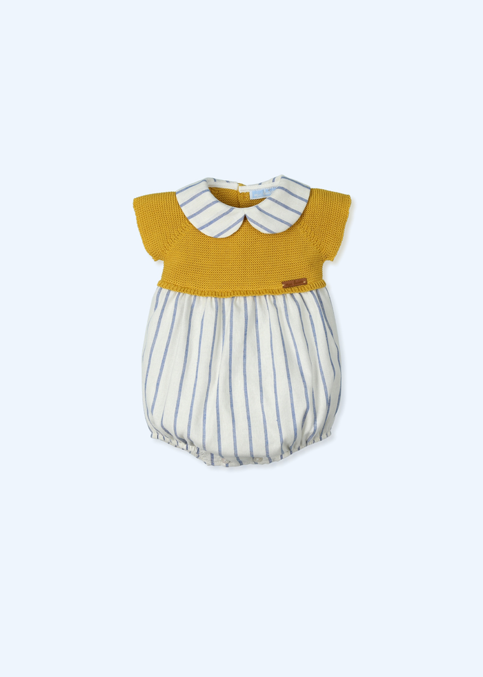 tiamia Pelele Punto y tejido lino eco radiant