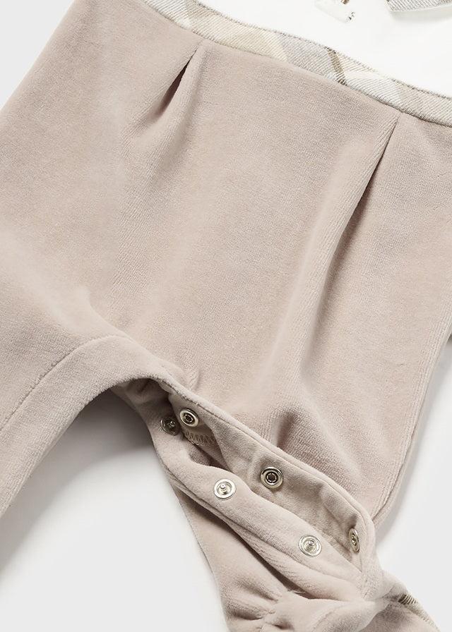 Tiamia Pelele Tundosado Con Cuello Recién Nacido