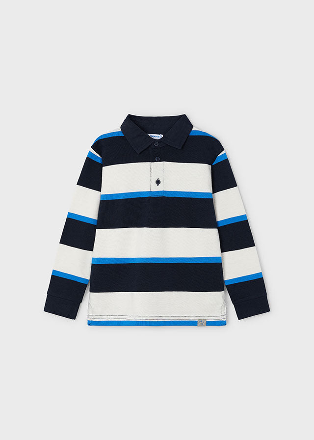 Tiamia Polo M/l Rayas Niño