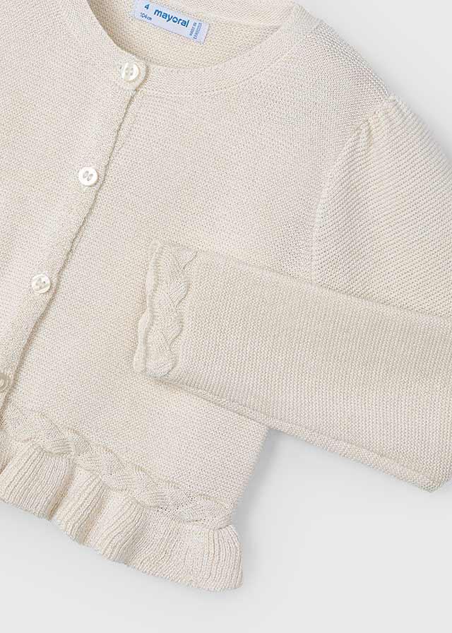 Tiamia Rebeca Tricot Detalles Trenzados Niña