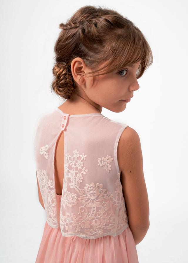 Tiamia Vestido Bordado Chica