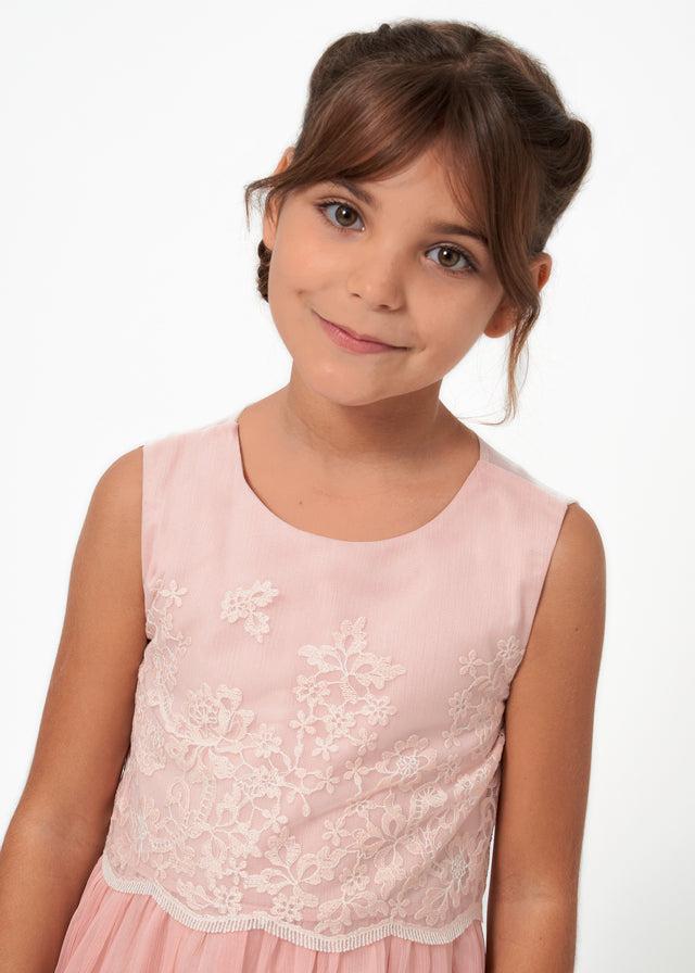 Tiamia Vestido Bordado Chica