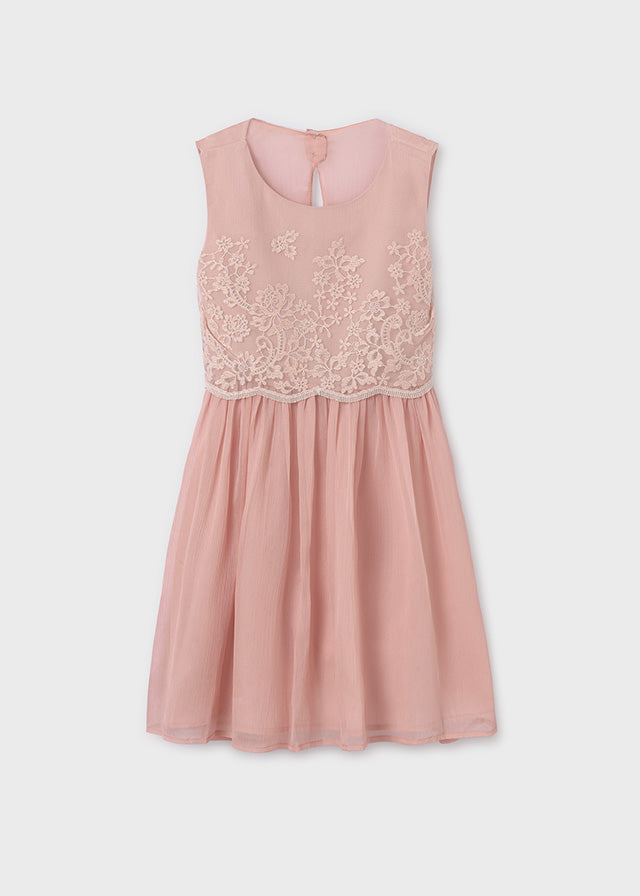 Tiamia Vestido Bordado Chica