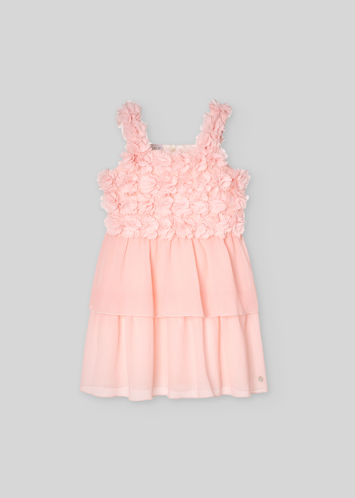 Tiamia Vestido C/flores Ceremonia