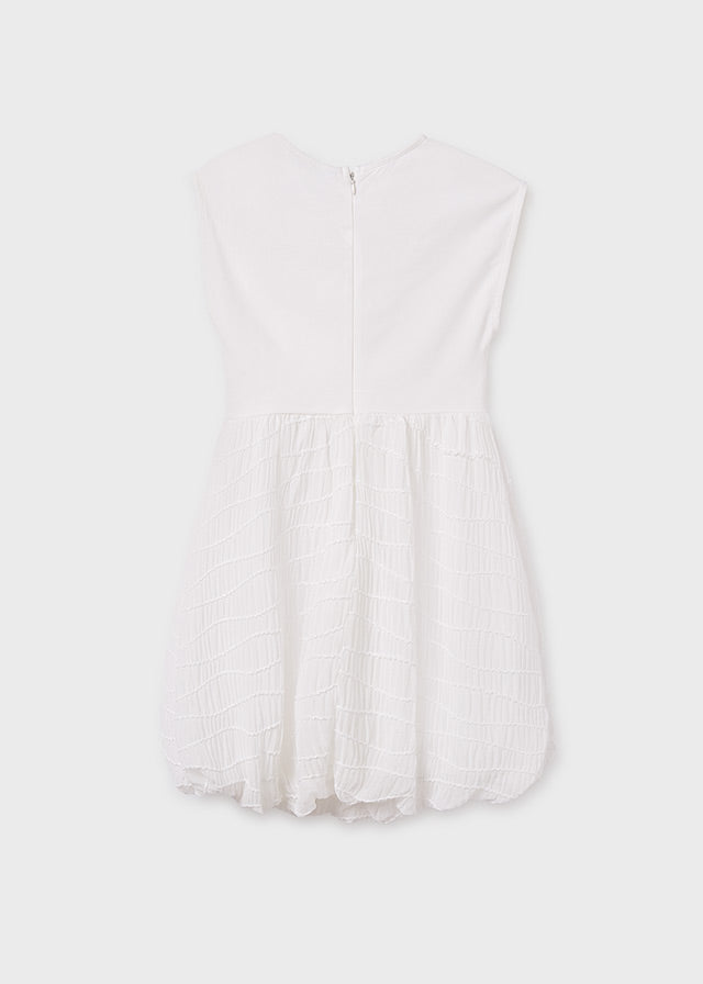 Tiamia Vestido Combinado Globo Chica