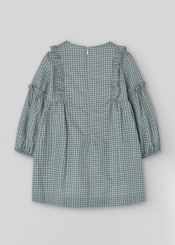 Tiamia Vestido Cuadros Infantil "maravillas"