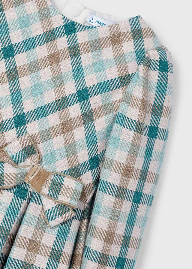 Tiamia Vestido Cuadros Niña