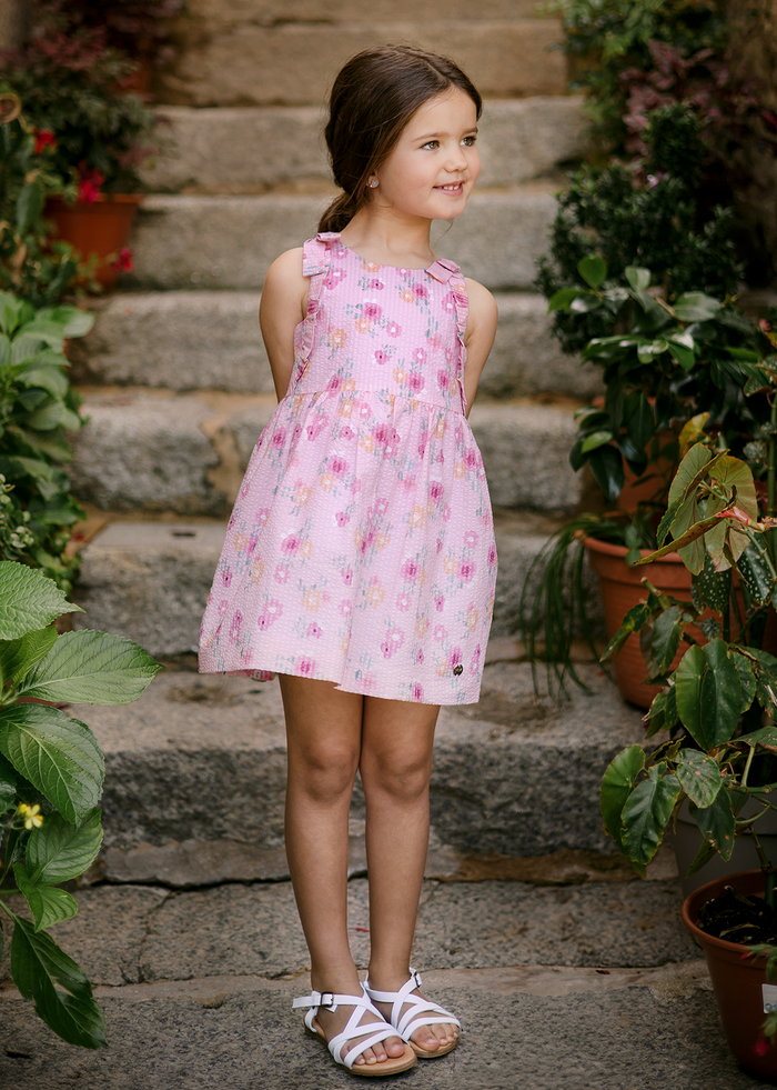 tiamia Vestido estampado flores