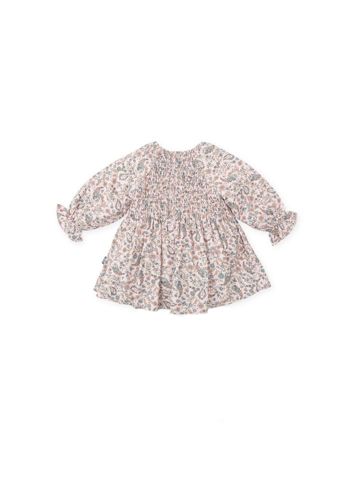 Tiamia Vestido Estampado Pétalo Niña