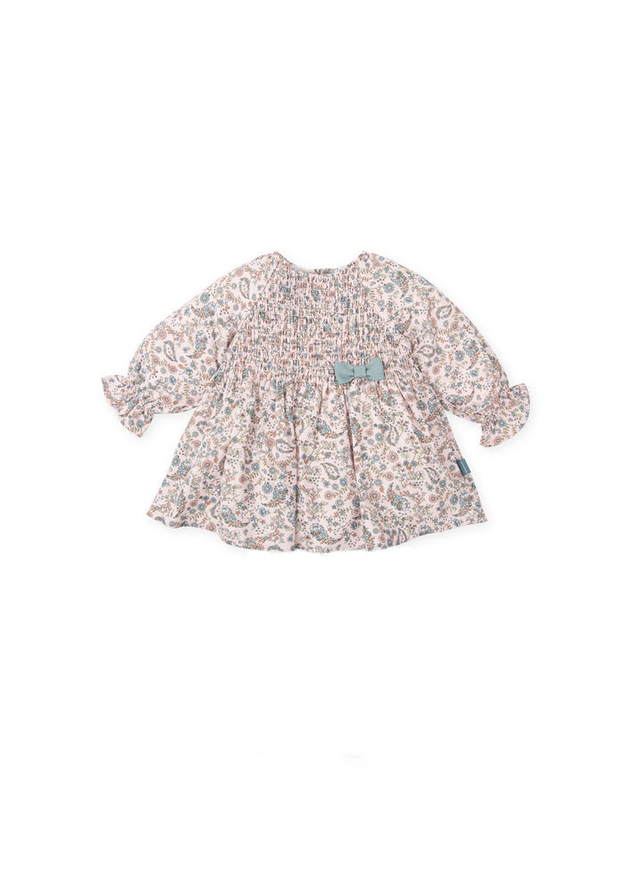 Tiamia Vestido Estampado Pétalo Niña
