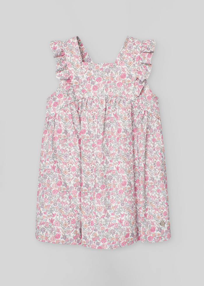 Tiamia Vestido Flores Clavel