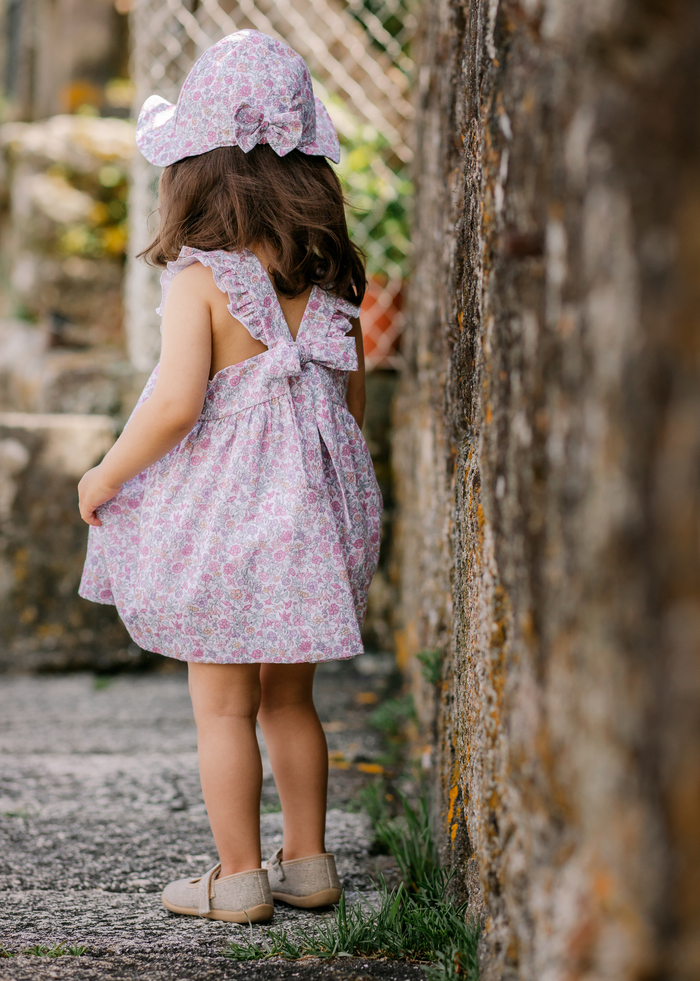 Tiamia Vestido Flores Clavel
