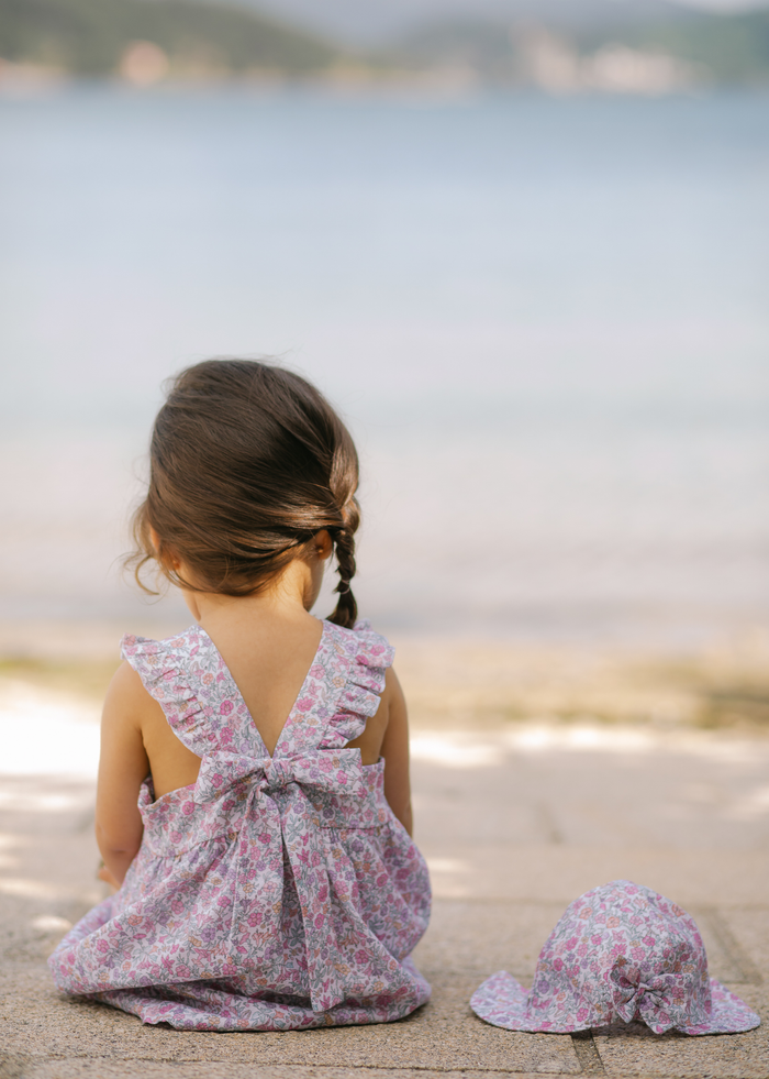 tiamia Vestido flores clavel