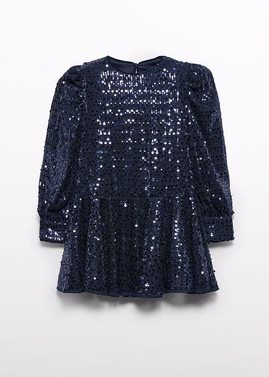 Tiamia Vestido Lentejuelas Niña