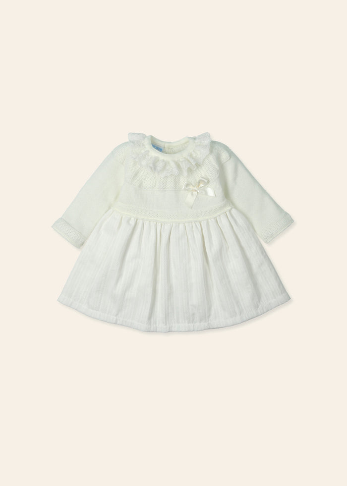 tiamia Vestido punto tejido plumeti "iluminar"