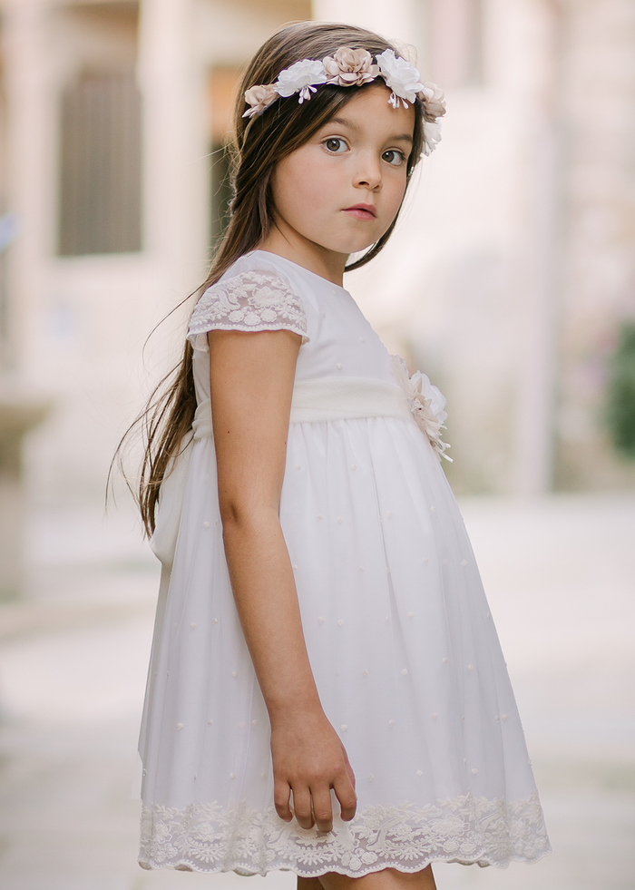 Tiamia Vestido Tul Bordado