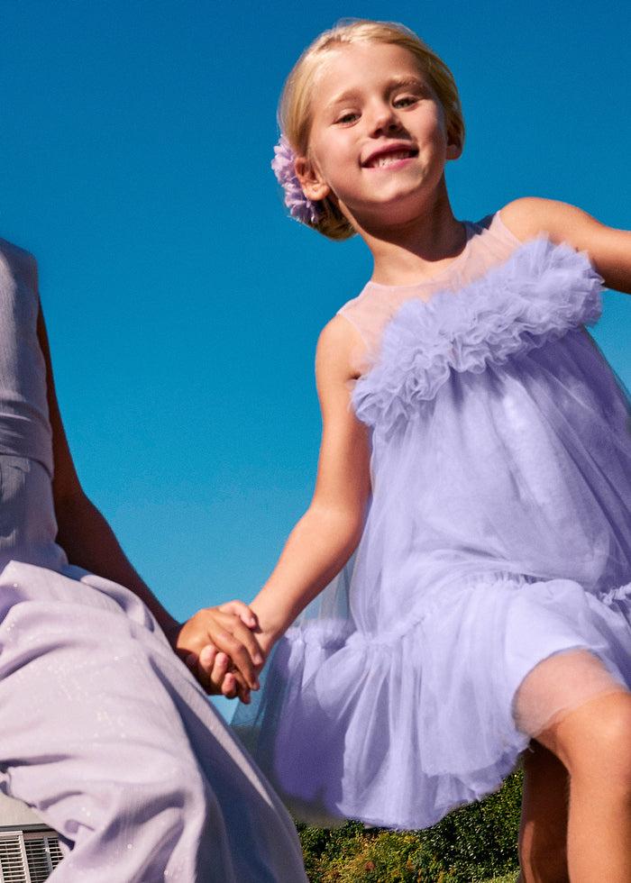 tiamia Vestido tul volumen niña