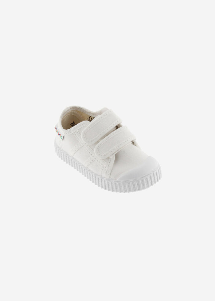 Tiamia Zapatillas Lona Niños Con Tiras Adherentes