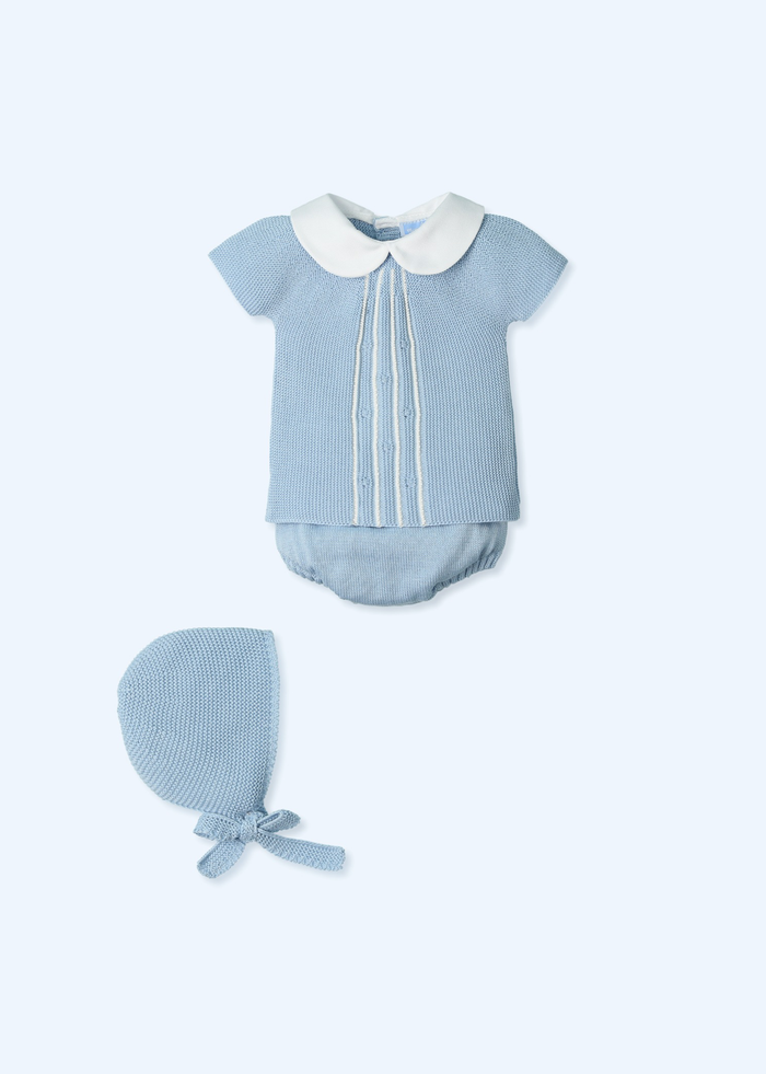 Tiamia Traje 3P Corto M/C Culotte De Punto Y Capota Rich