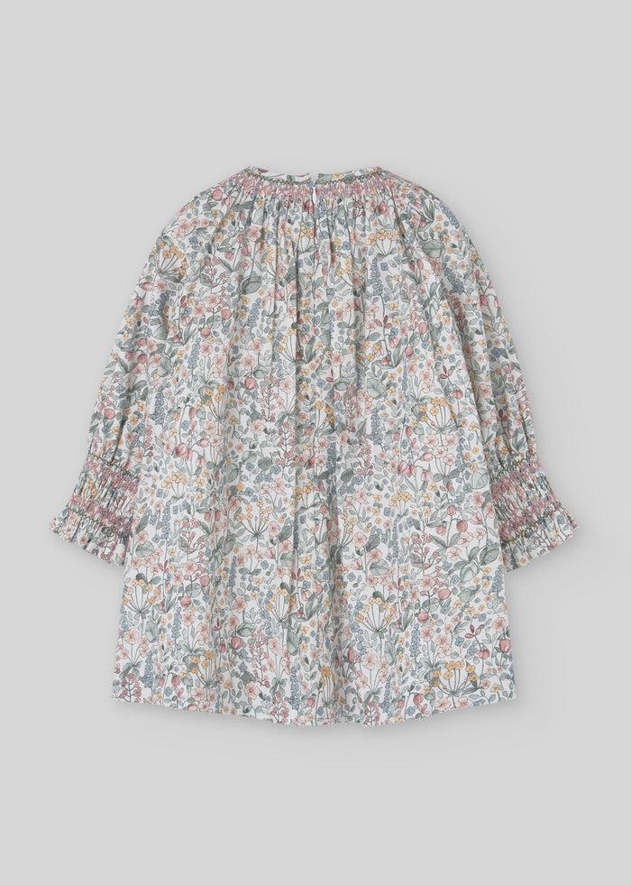 Tiamia Vestido Estampado Flores Infantil "maravillas"