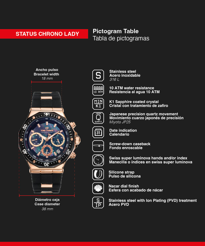 Time Force Status Lady