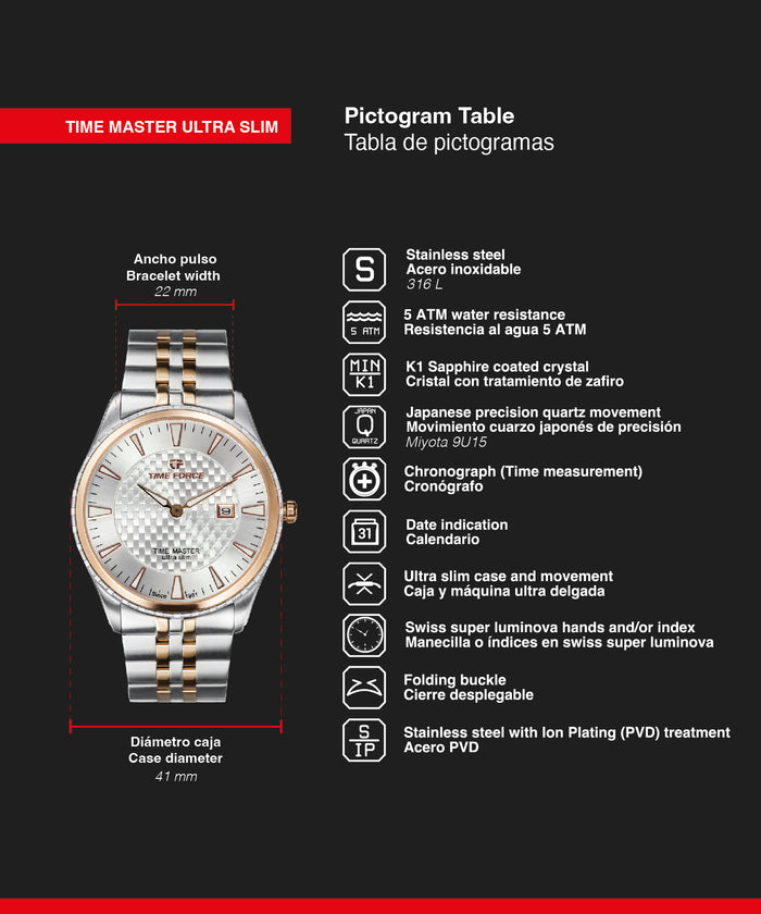 Time Force Time Master Ultra Slim