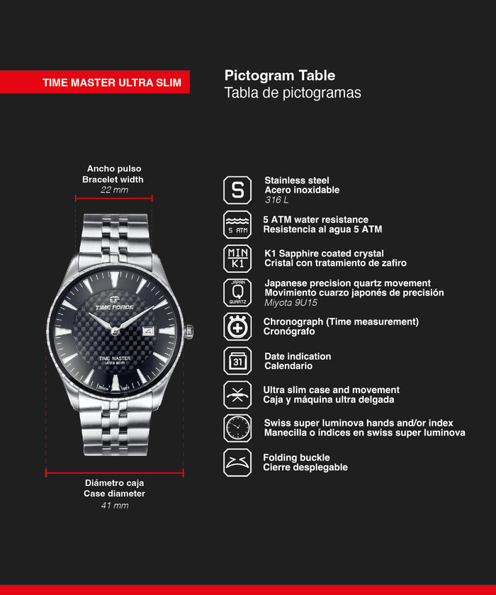 Time Force Time Master Ultra Slim