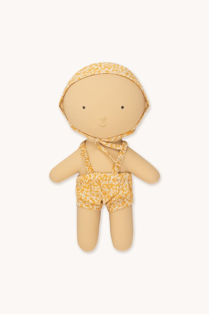 Tiny Cottons Gommu Flores Amarillas - Pantalón Corto & Capota