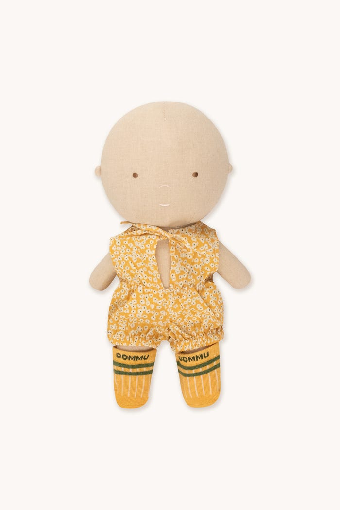 Tiny Cottons Gommu Flores Amarillas - Pelele Corto & Calcetines