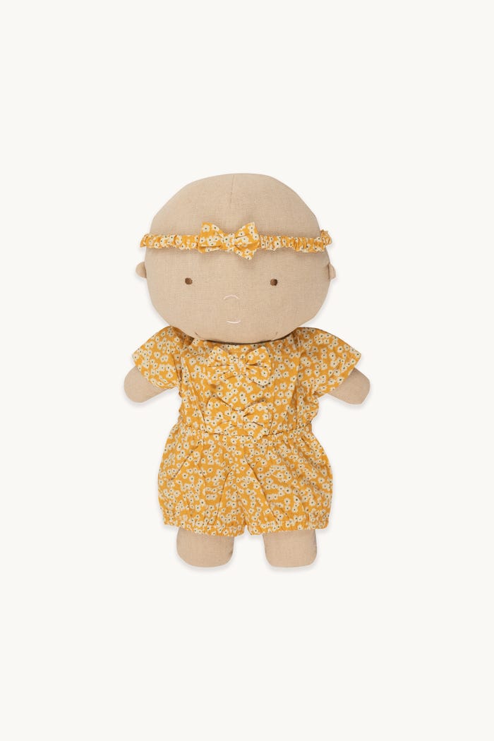 Tiny Cottons Gommu Flores Amarillas - Pelele & Pajarita