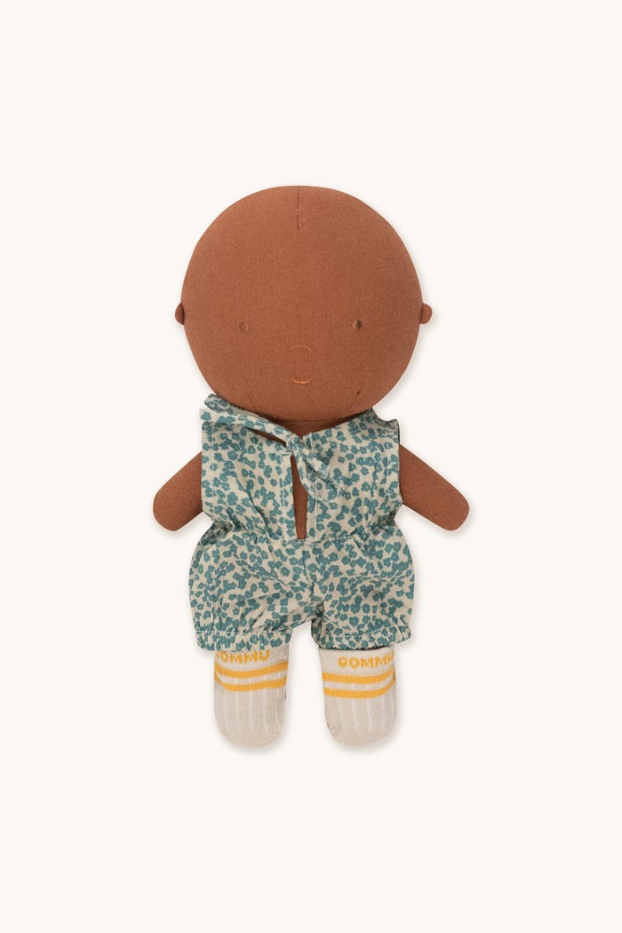 Tiny Cottons Gommu Flores Verdes - Pelele Corto & Calcetines