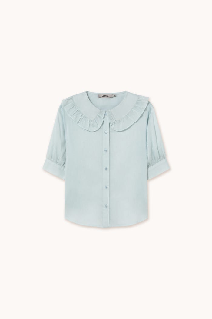 tiny cottons BLUSA CON CUELLO CON VOLANTES