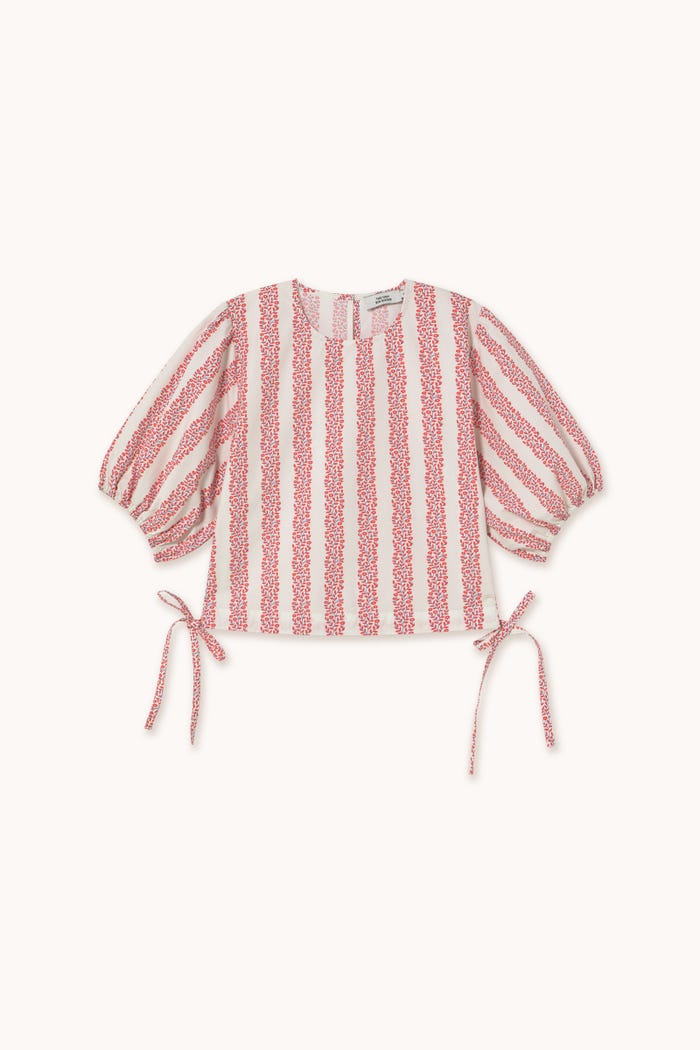Tiny Cottons BLUSA CON MANGA ABULLONADA FLOWERS