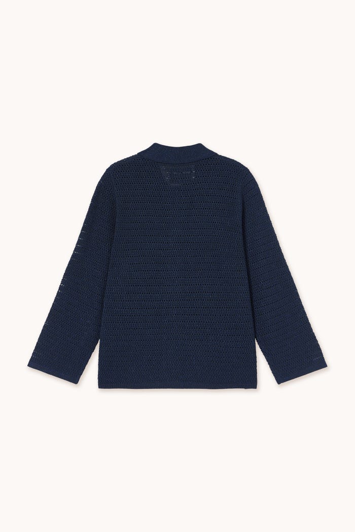 Tiny Cottons BLUSA LUREX DE PUNTO CALADO