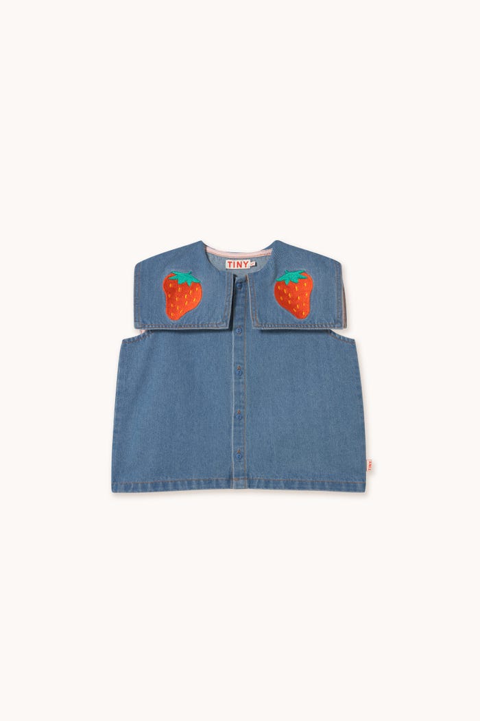 tiny cottons BLUSA STRAWBERRIES