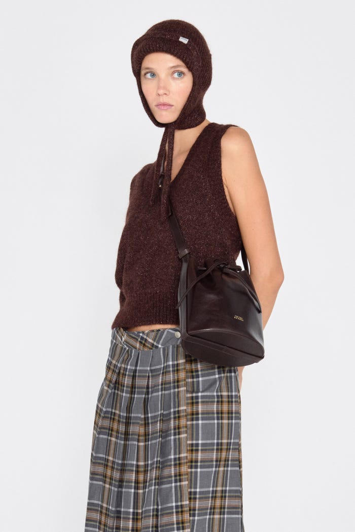 Tiny Cottons Bolso Bucket Piel Anne Pequeño