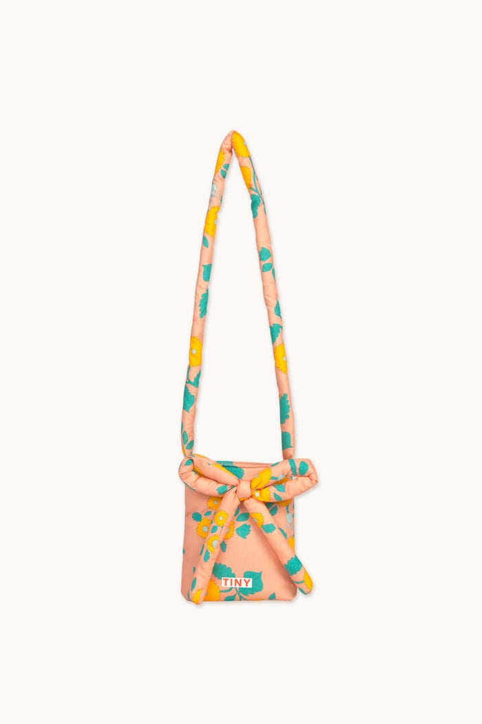 tiny cottons BOLSO PADDED FLOWERS