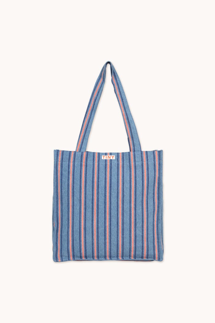tiny cottons BOLSO STRIPES DENIM