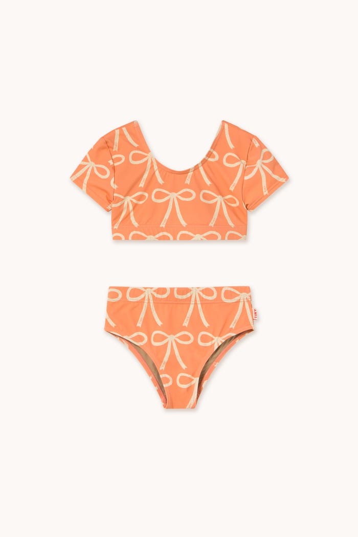 Tiny Cottons BOWS SWIM SET