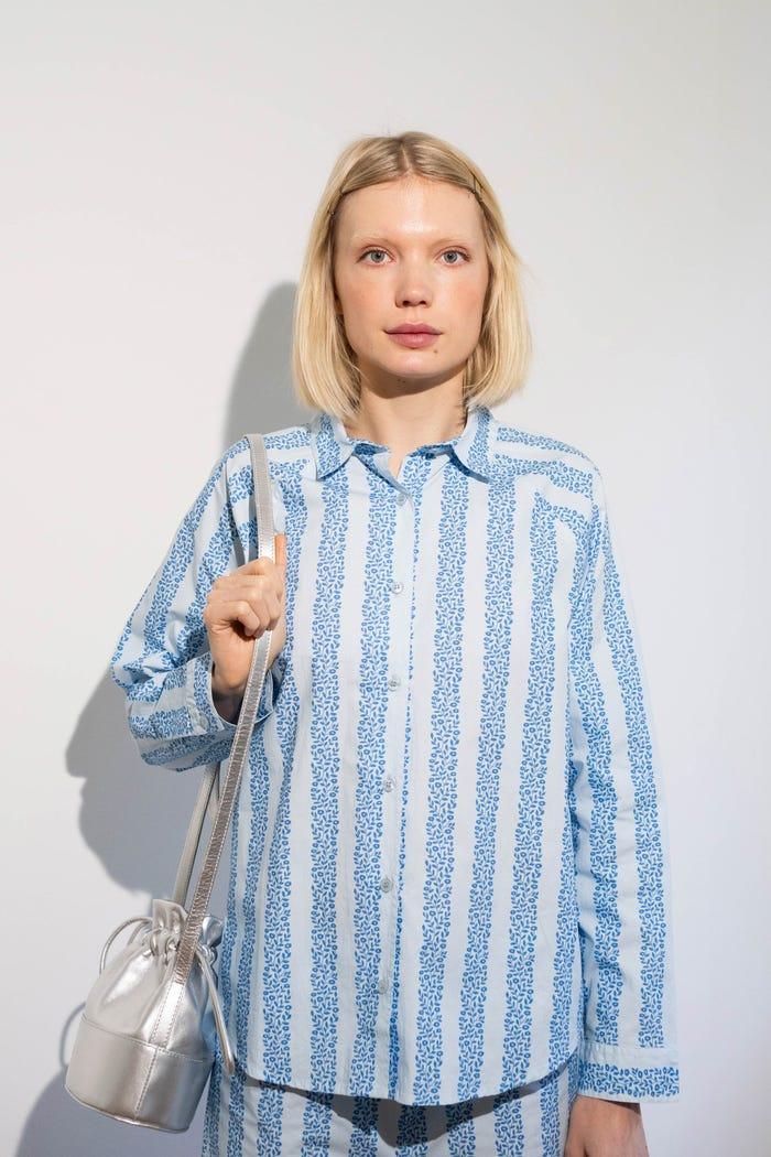 tiny cottons CAMISA FLOWERS